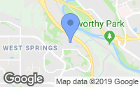 Map of Garrison Woods, AB