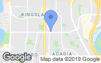 Map of Garrison Woods, AB