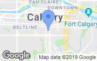 Map of Garrison Woods, AB