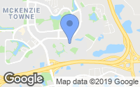 Map of Garrison Woods, AB
