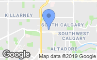 Map of Garrison Woods, AB