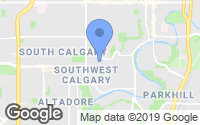 Map of Garrison Woods, AB