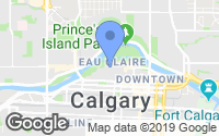 Map of Garrison Woods, AB