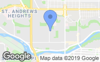 Map of Garrison Woods, AB