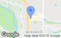 Map of Garrison Woods, AB
