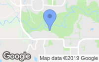 Map of Garrison Woods, AB