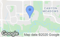 Map of Garrison Woods, AB
