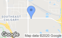 Map of Garrison Woods, AB