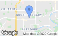 Map of Garrison Woods, AB