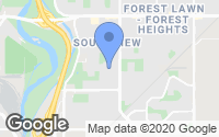 Map of Garrison Woods, AB