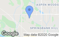 Map of Garrison Woods, AB
