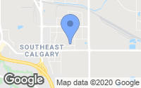 Map of Garrison Woods, AB