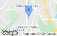 Map of Garrison Woods, AB
