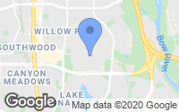Map of Garrison Woods, AB