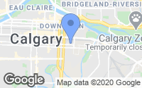 Map of Garrison Woods, AB